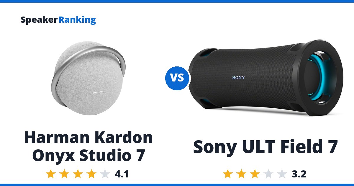 Harman Kardon Onyx Studio 7 vs Sony ULT Field 7