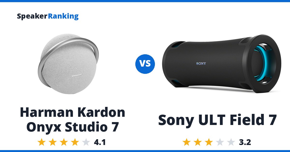 Harman Kardon Onyx Studio 7 vs Sony ULT Field 7