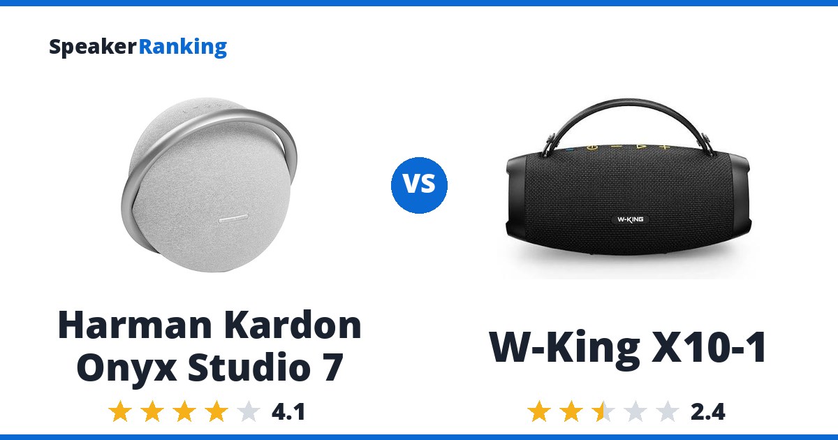 Harman Kardon Onyx Studio 7 vs W-King X10-1