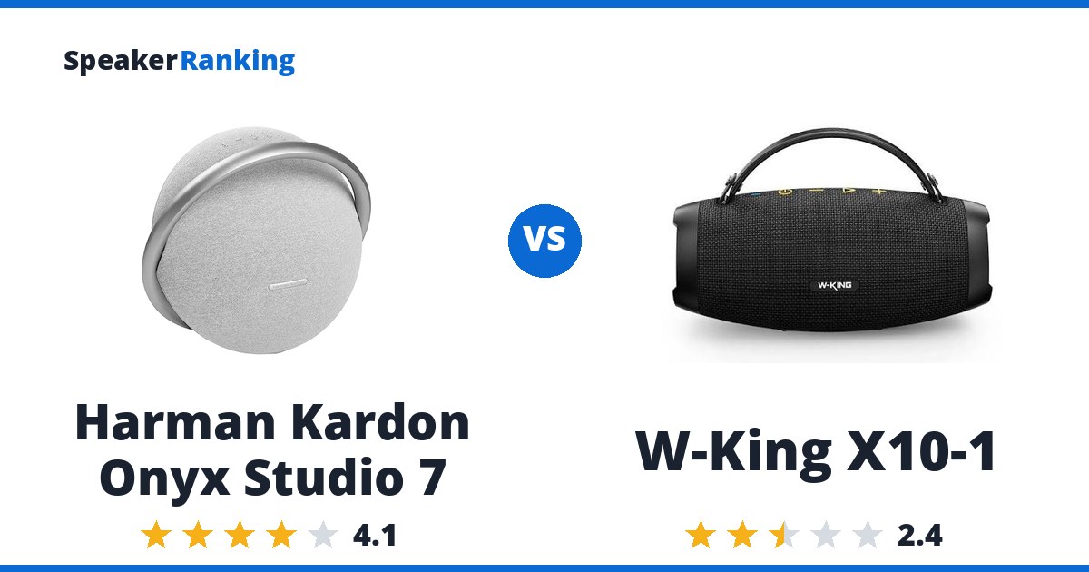 Harman Kardon Onyx Studio 7 vs W-King X10-1