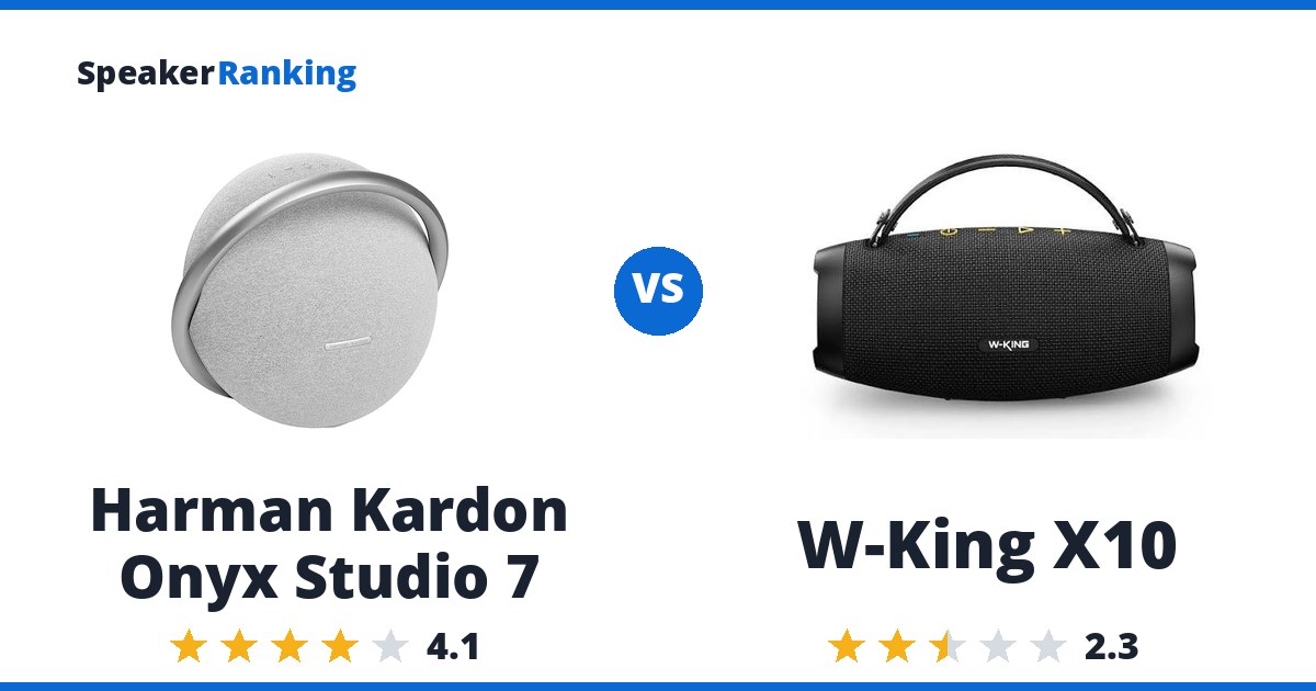 Harman Kardon Onyx Studio 7 vs W-King X10