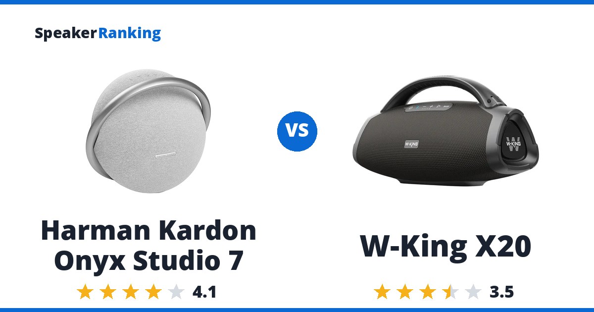 Harman Kardon Onyx Studio 7 vs W-King X20