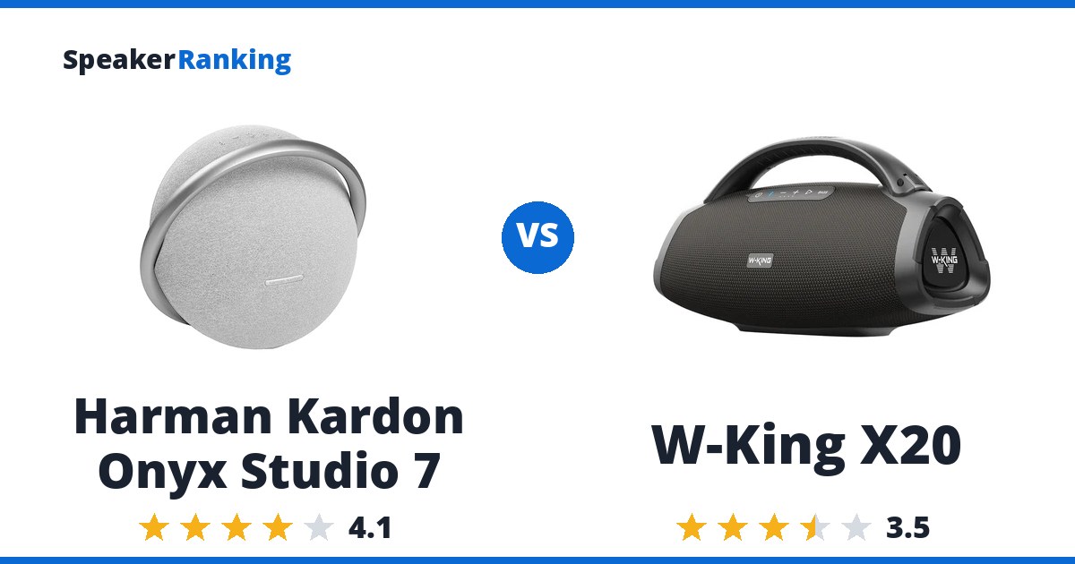 Harman Kardon Onyx Studio 7 vs W-King X20