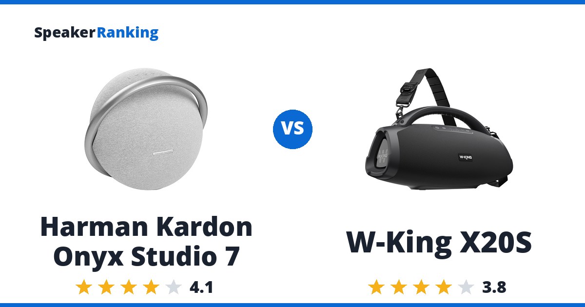 Harman Kardon Onyx Studio 7 vs W-King X20S