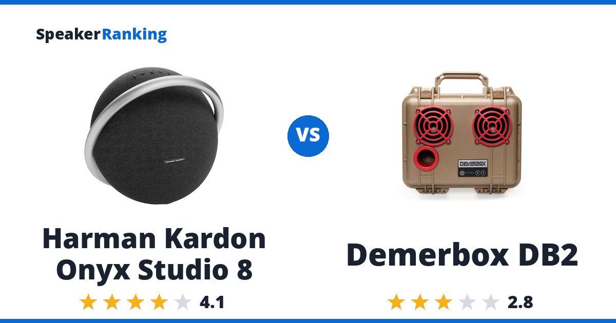 Harman Kardon Onyx Studio 8 vs Demerbox DB2