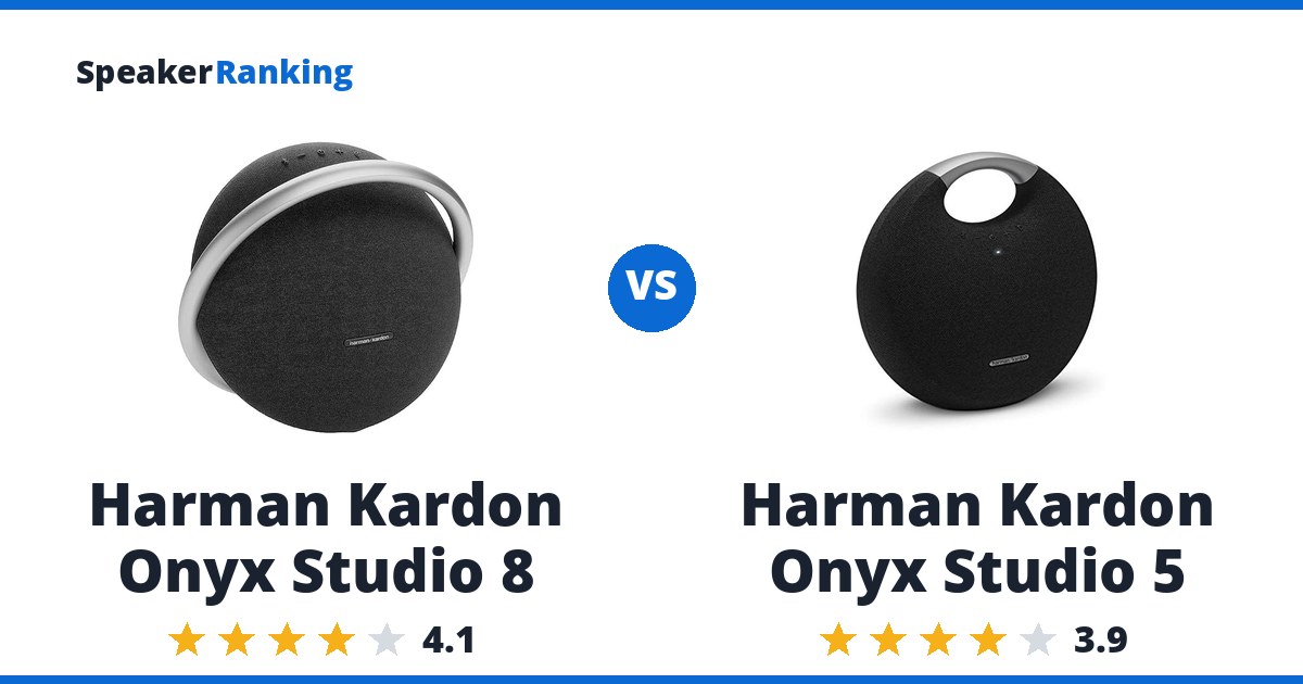 Harman Kardon Onyx Studio 8 vs Harman Kardon Onyx Studio 5