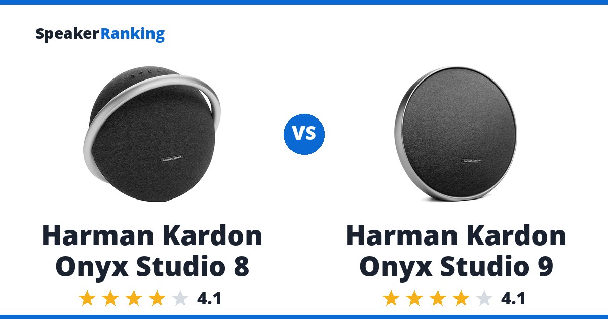 Harman Kardon Onyx Studio 8 vs Harman Kardon Onyx Studio 9