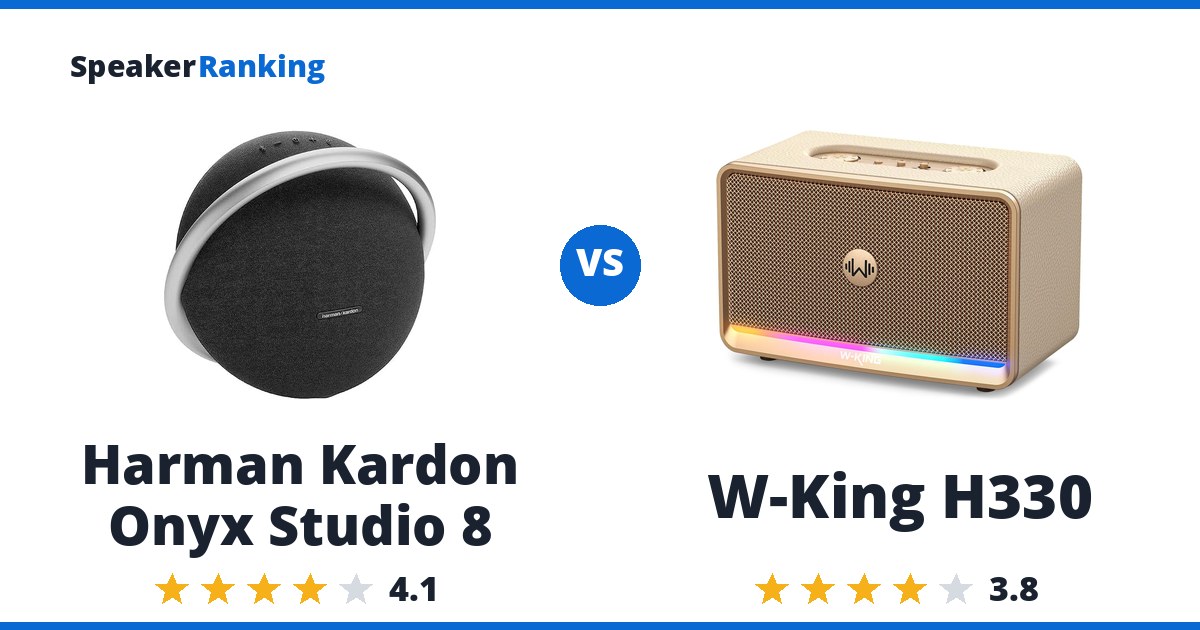 Harman Kardon Onyx Studio 8 vs W-King H330
