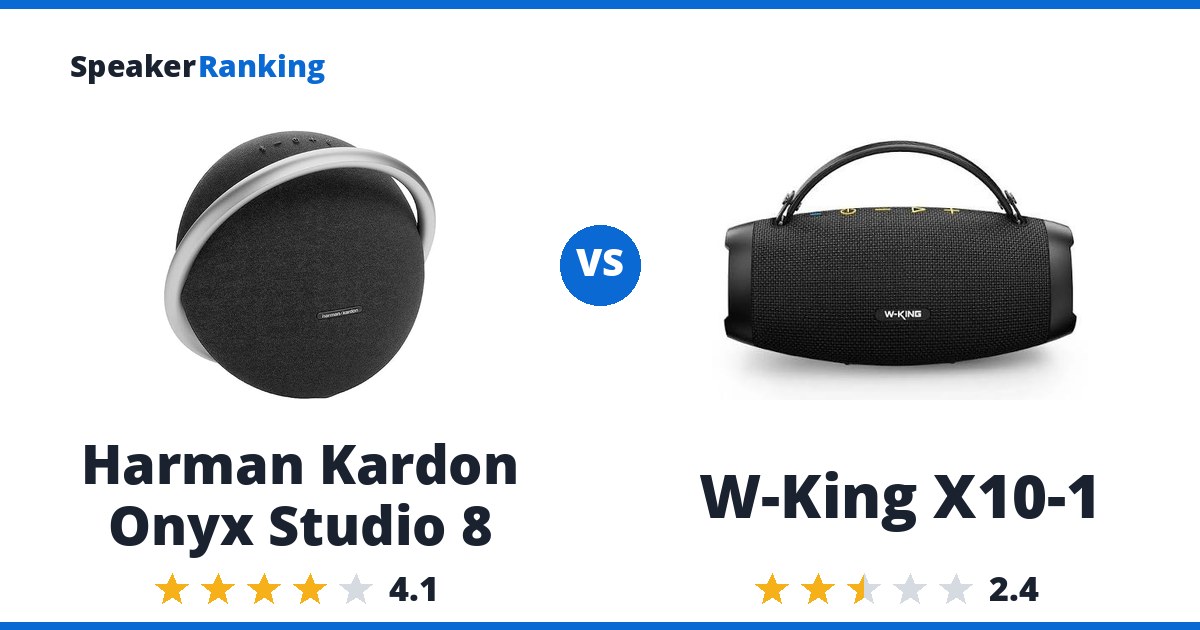 Harman Kardon Onyx Studio 8 vs W-King X10-1