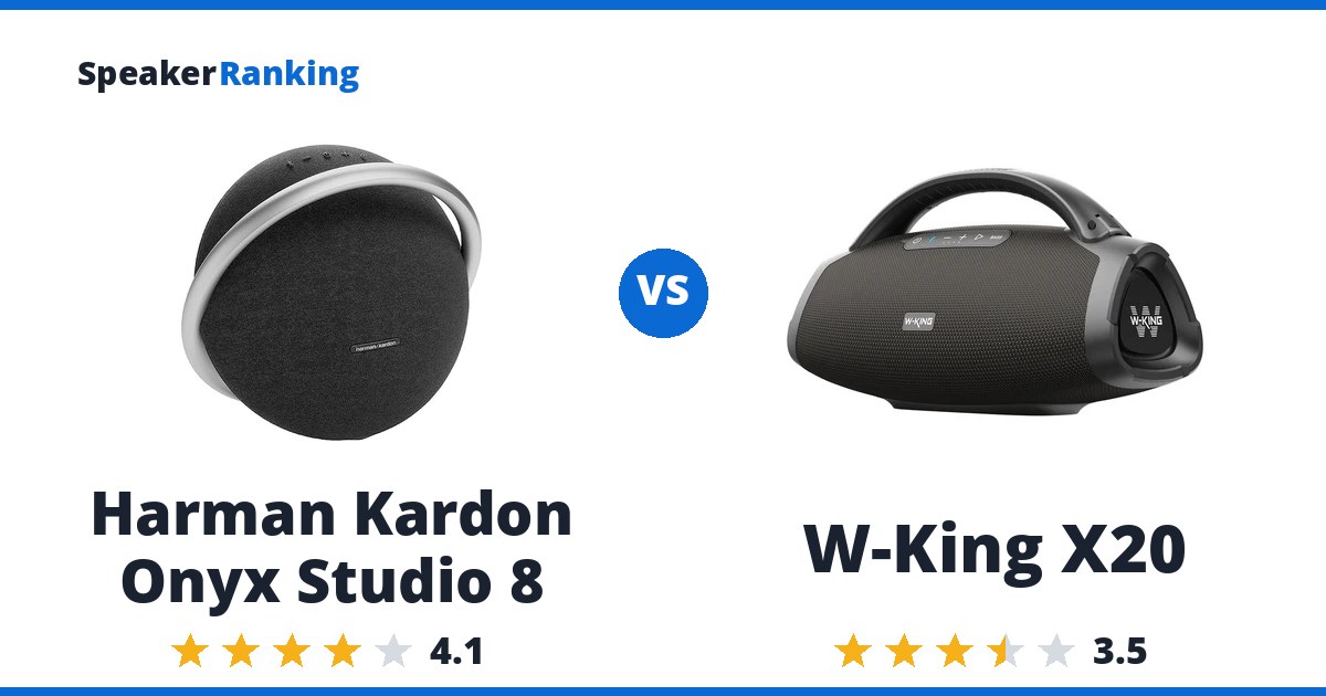 Harman Kardon Onyx Studio 8 vs W-King X20