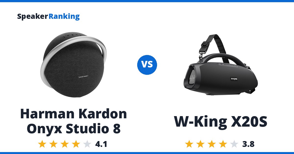 Harman Kardon Onyx Studio 8 vs W-King X20S
