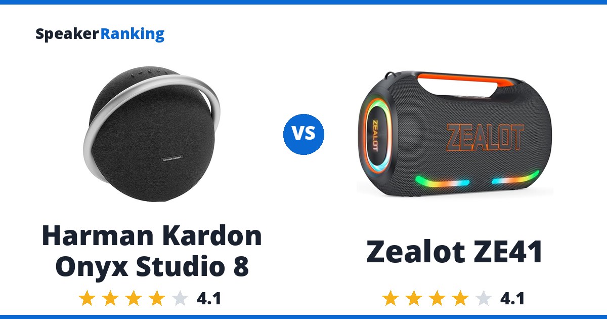 Harman Kardon Onyx Studio 8 vs Zealot ZE41