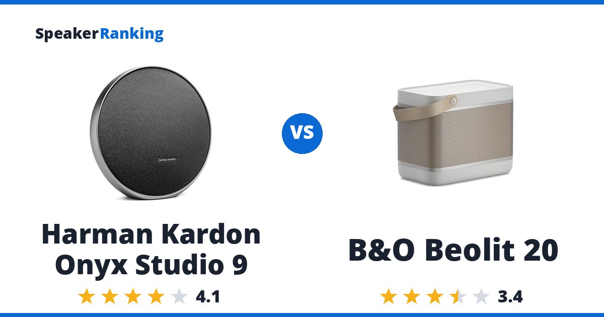Harman Kardon Onyx Studio 9 vs B&O Beolit 20