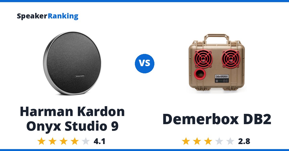 Harman Kardon Onyx Studio 9 vs Demerbox DB2