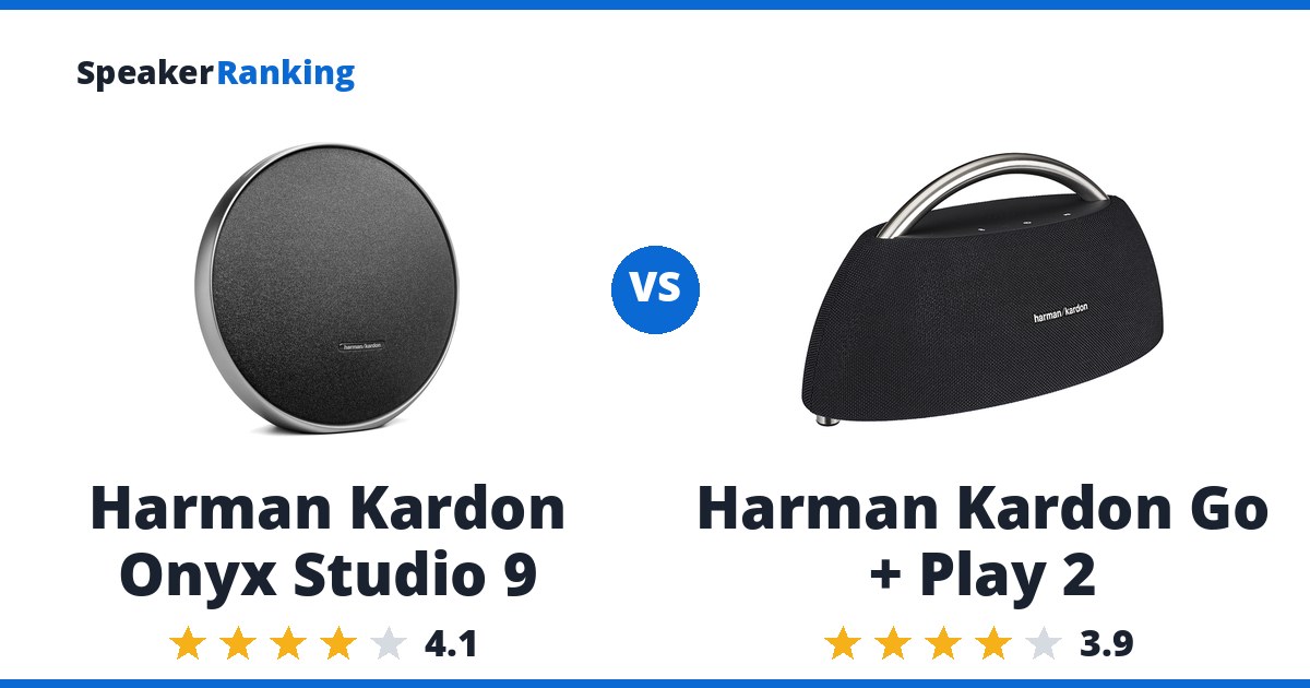 Harman Kardon Onyx Studio 9 vs Harman Kardon Go + Play 2