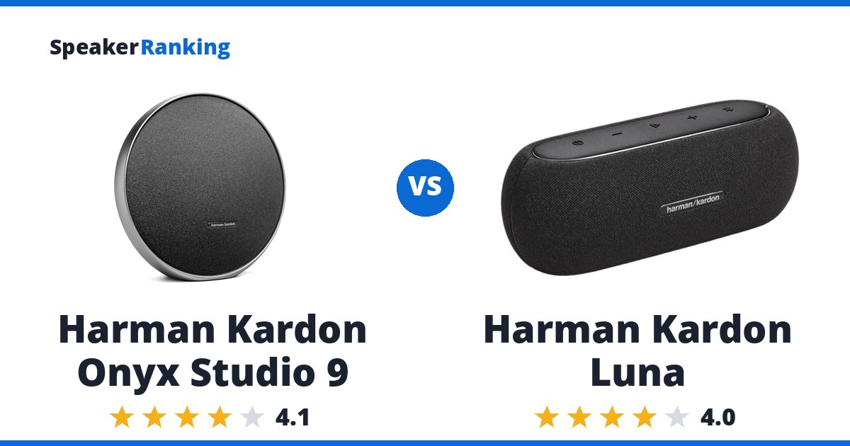 Harman Kardon Onyx Studio 9 vs Harman Kardon Luna