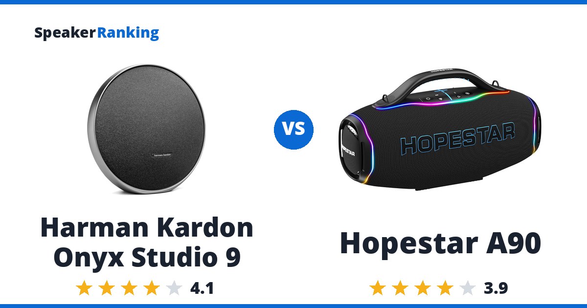 Harman Kardon Onyx Studio 9 vs Hopestar A90