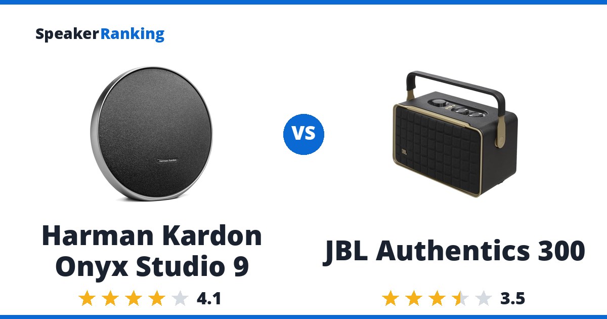 Harman Kardon Onyx Studio 9 vs JBL Authentics 300