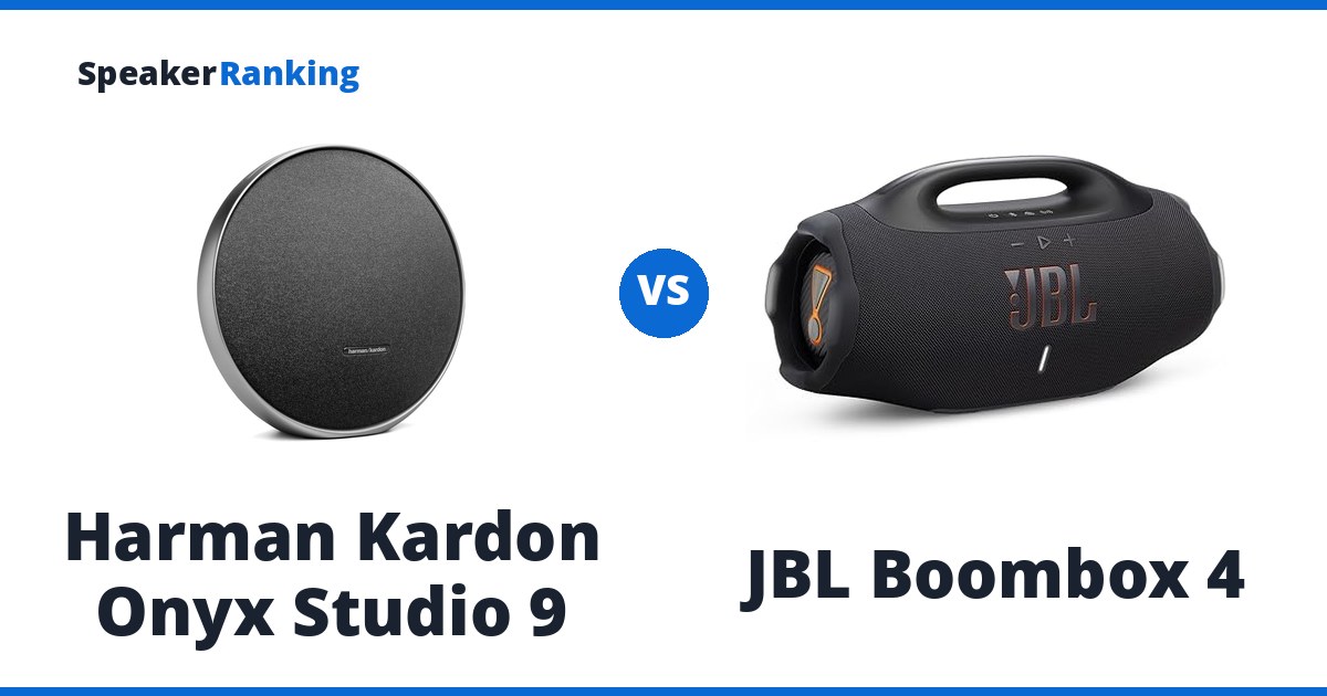 Harman Kardon Onyx Studio 9 vs JBL Boombox 4