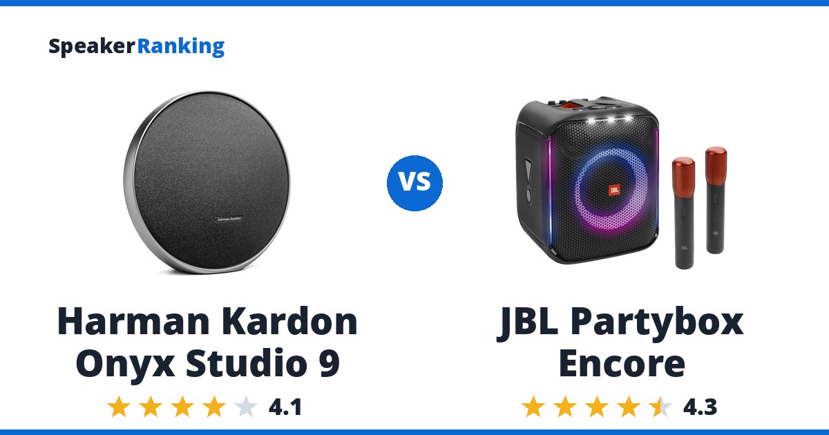 Harman Kardon Onyx Studio 9 vs JBL Partybox Encore
