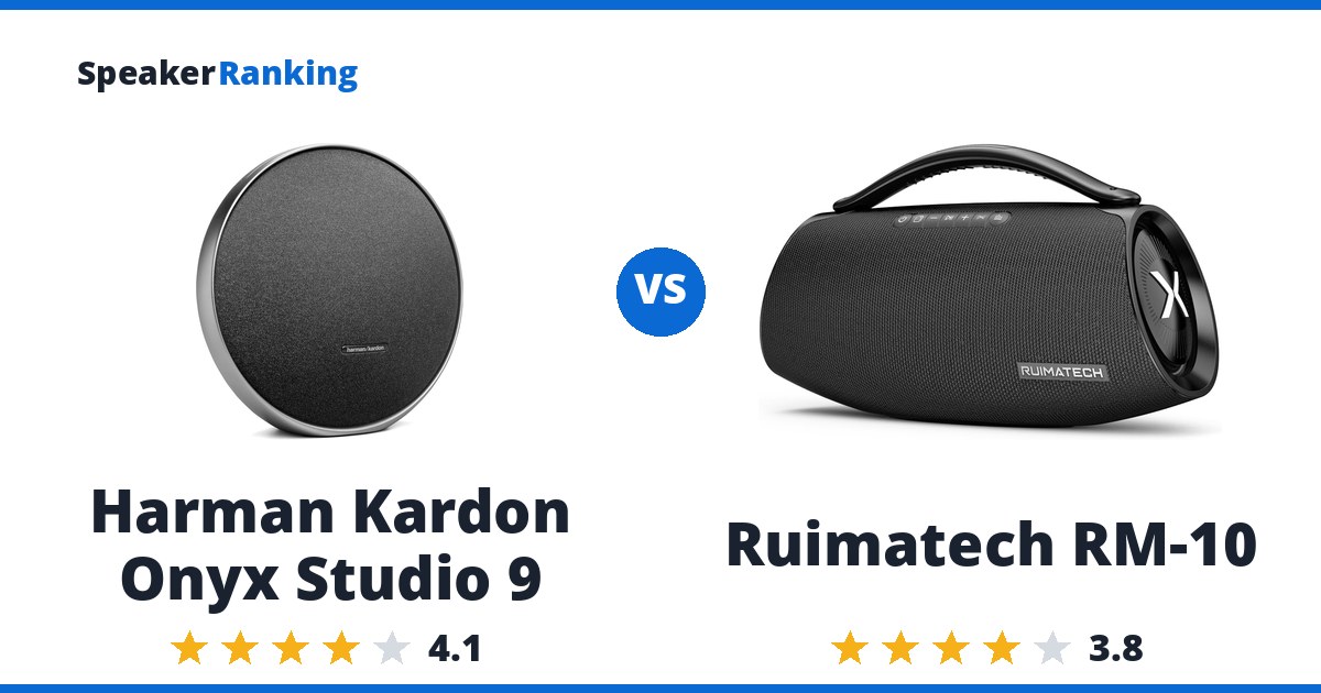 Harman Kardon Onyx Studio 9 vs Ruimatech RM-10