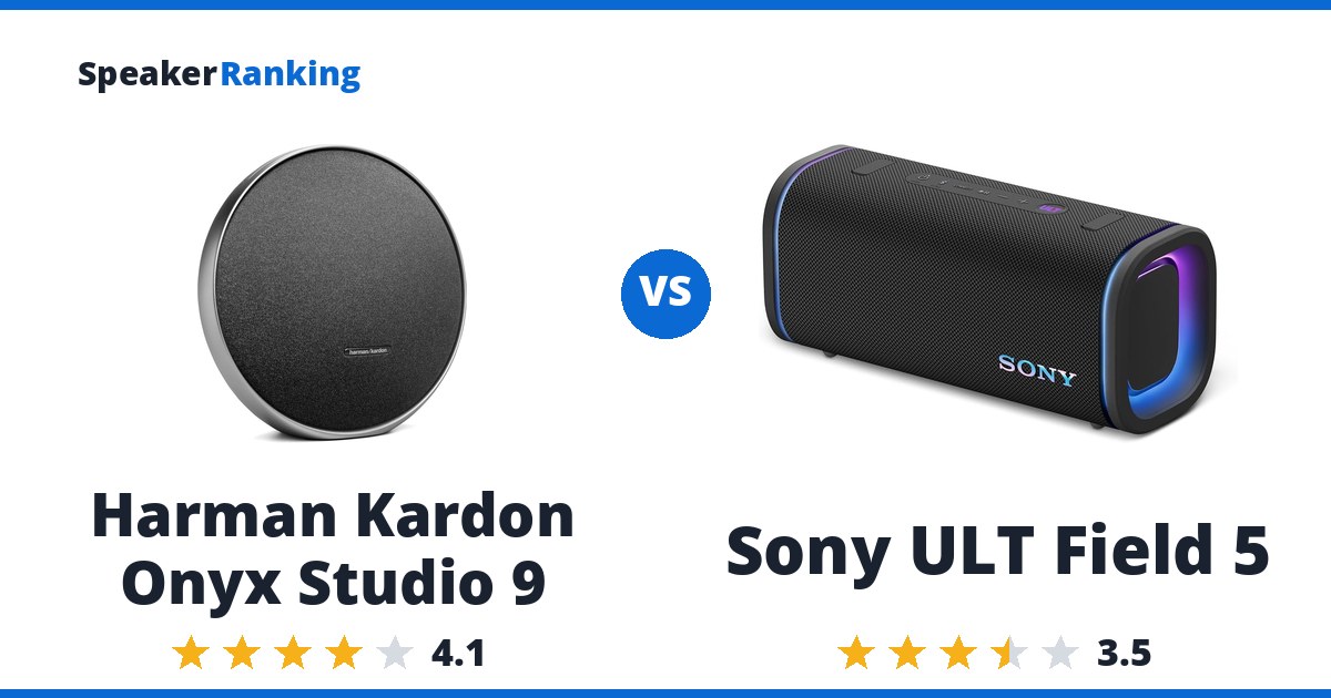 Harman Kardon Onyx Studio 9 vs Sony ULT Field 5