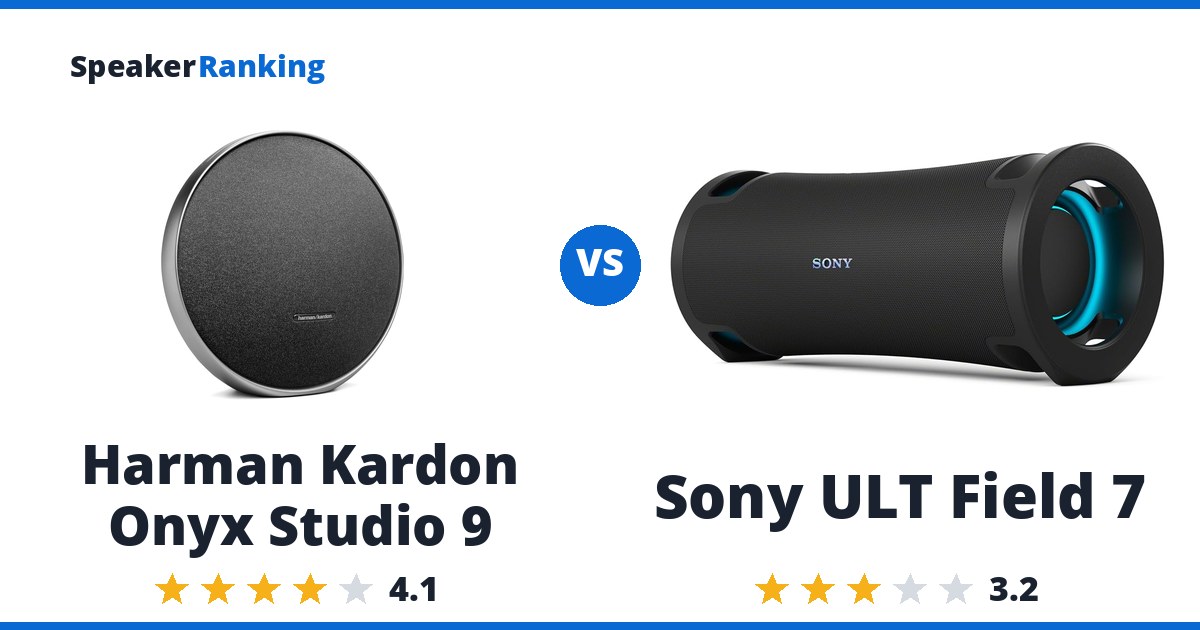 Harman Kardon Onyx Studio 9 vs Sony ULT Field 7