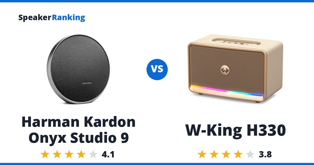 Harman Kardon Onyx Studio 9 vs W-King H330
