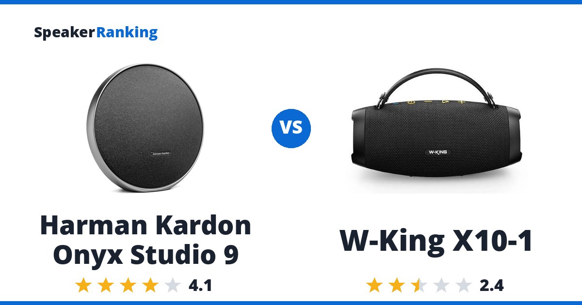 Harman Kardon Onyx Studio 9 vs W-King X10-1