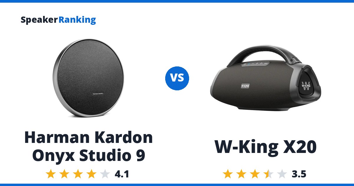 Harman Kardon Onyx Studio 9 vs W-King X20