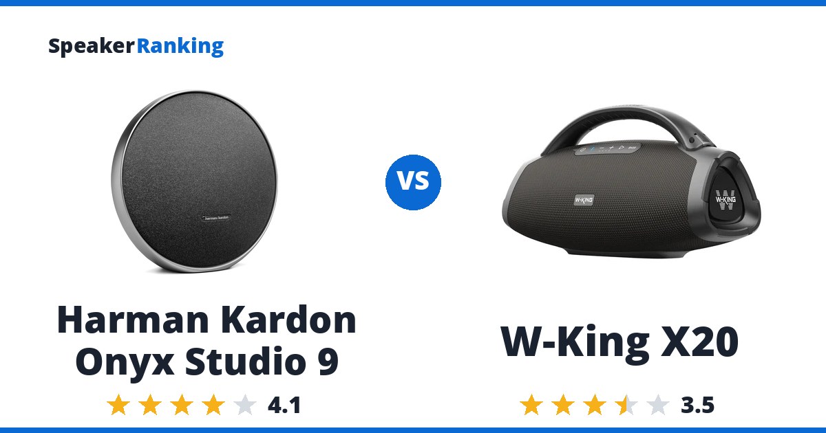 Harman Kardon Onyx Studio 9 vs W-King X20