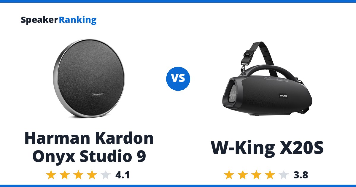 Harman Kardon Onyx Studio 9 vs W-King X20S