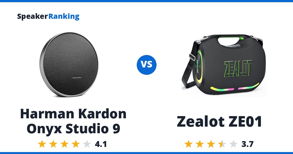 Harman Kardon Onyx Studio 9 vs Zealot ZE01
