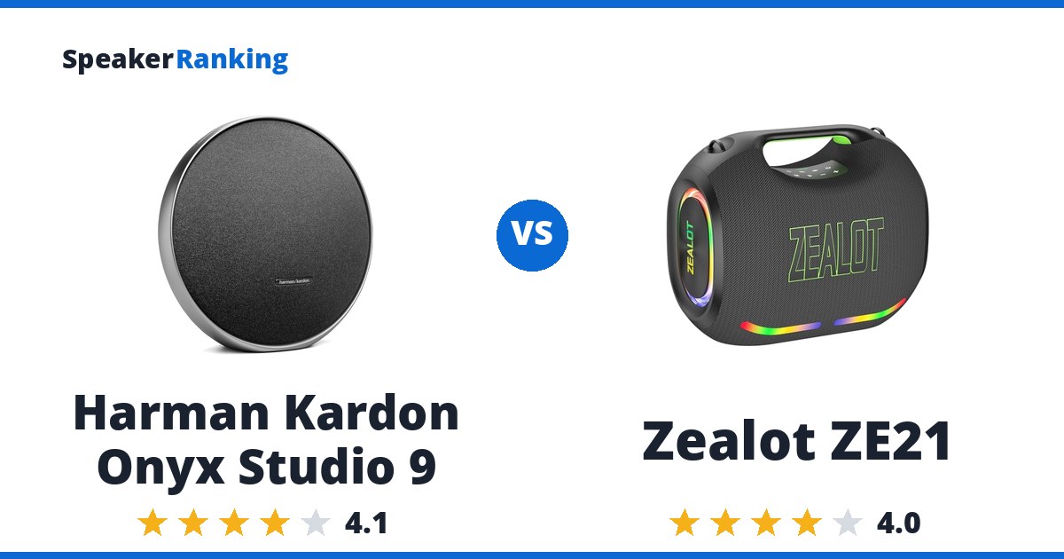 Harman Kardon Onyx Studio 9 vs Zealot ZE21