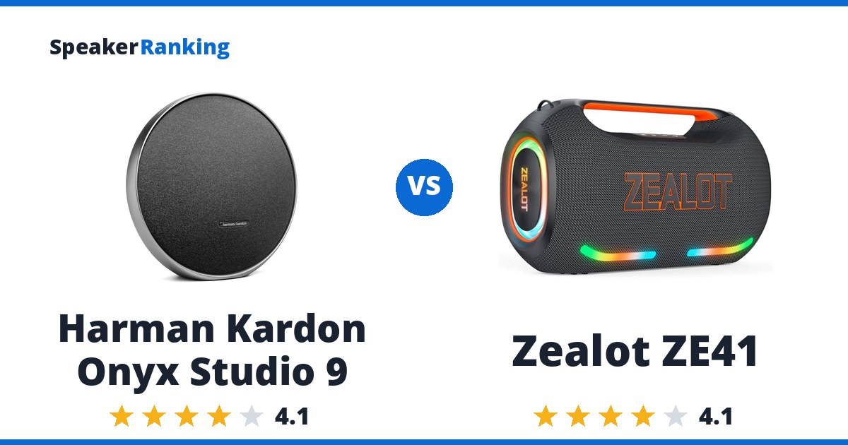 Harman Kardon Onyx Studio 9 vs Zealot ZE41