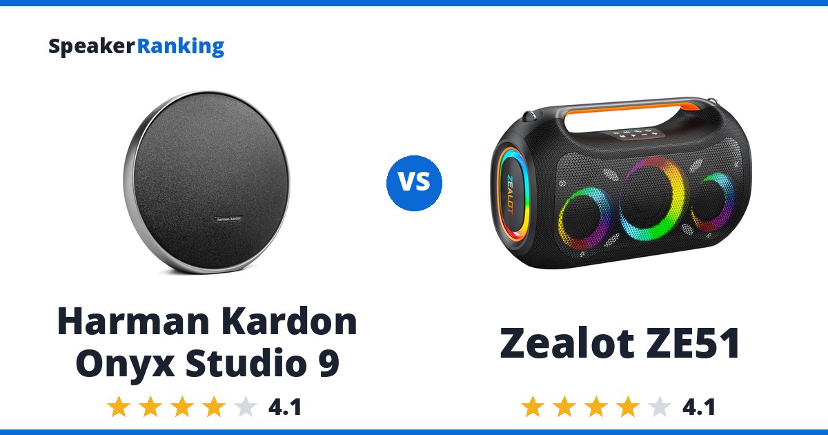 Harman Kardon Onyx Studio 9 vs Zealot ZE51