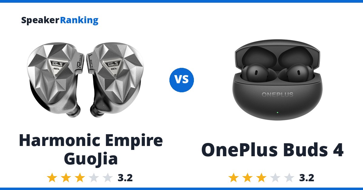 Harmonic Empire GuoJia vs OnePlus Buds 4