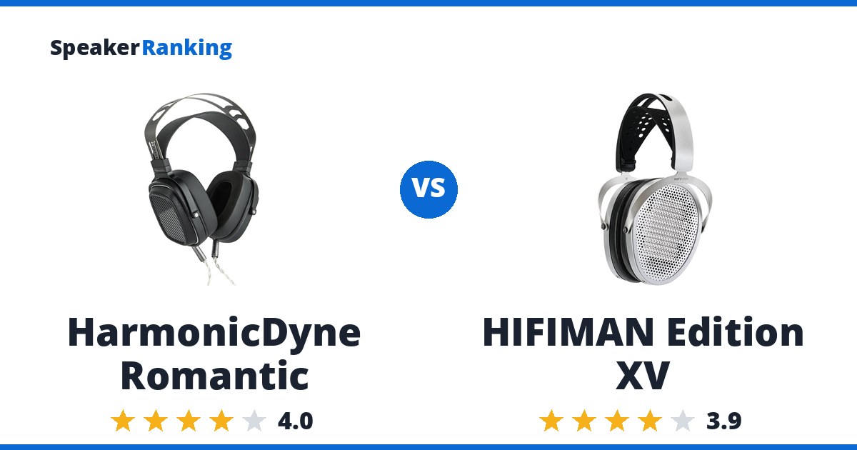 HarmonicDyne Romantic vs HIFIMAN Edition XV