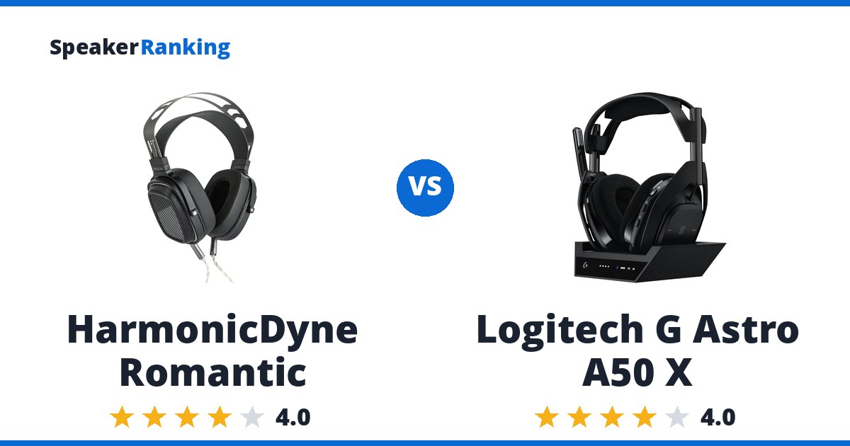HarmonicDyne Romantic vs Logitech G Astro A50 X