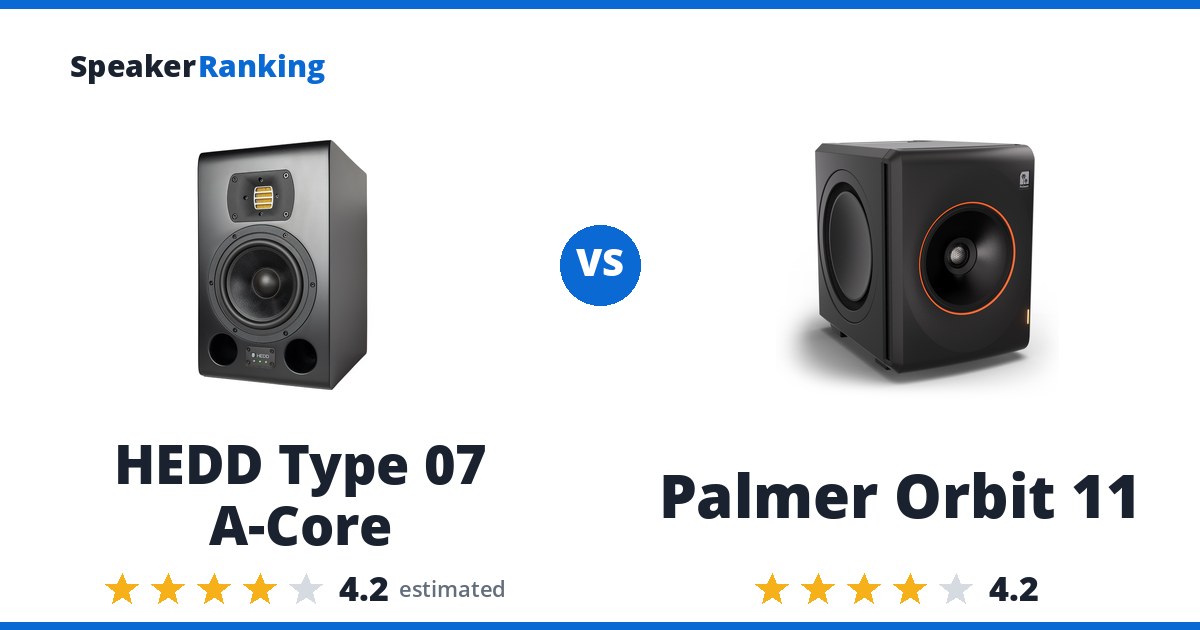 HEDD Type 07 A-Core vs Palmer Orbit 11