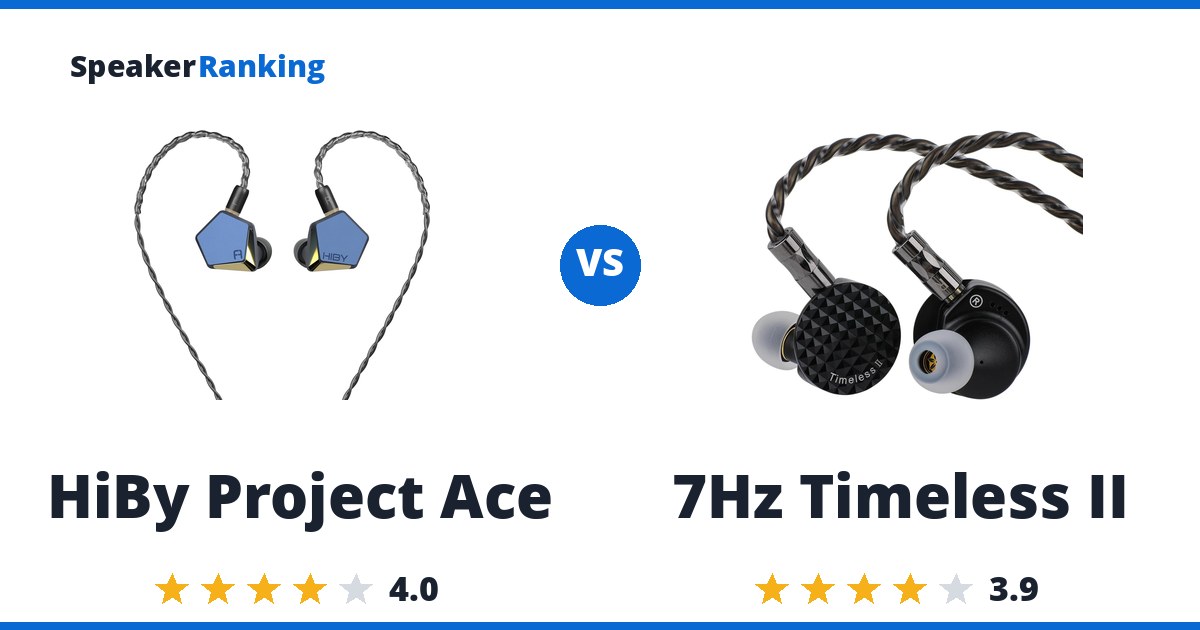 HiBy Project Ace vs 7Hz Timeless II