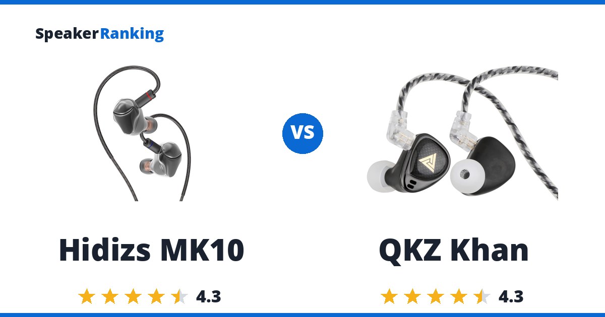 Hidizs MK10 vs QKZ Khan