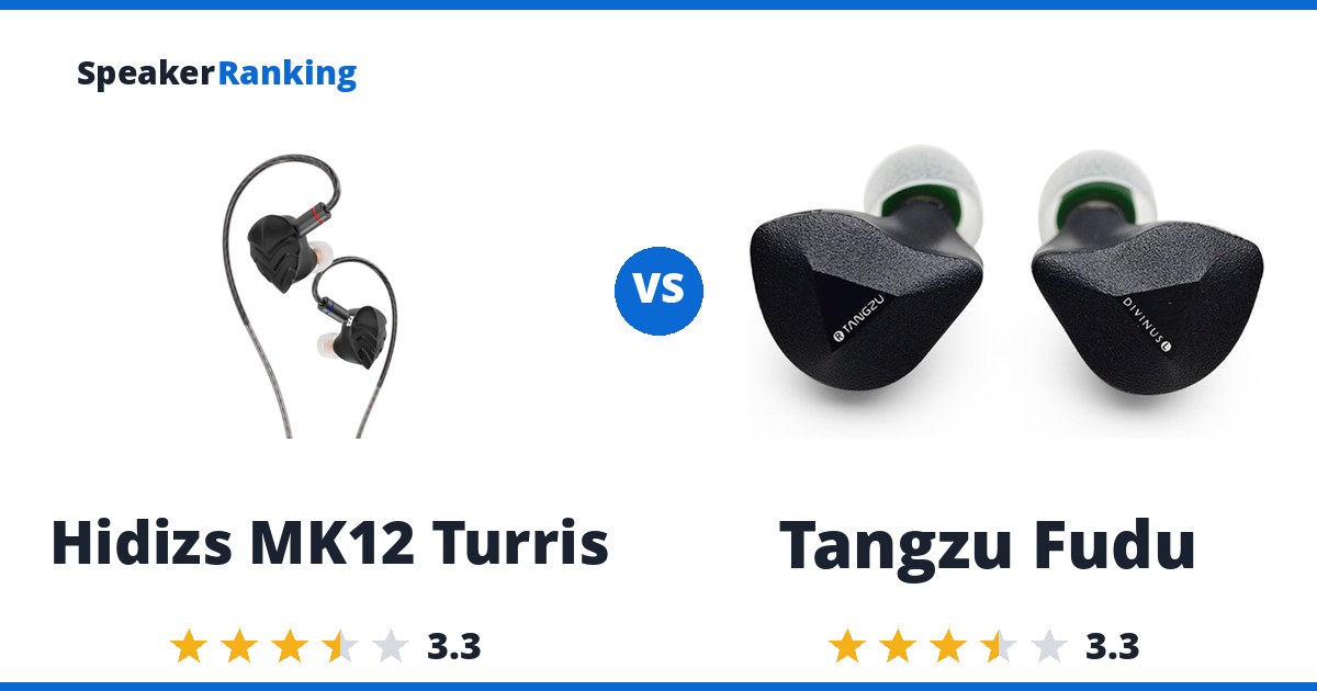Hidizs MK12 Turris vs Tangzu Fudu