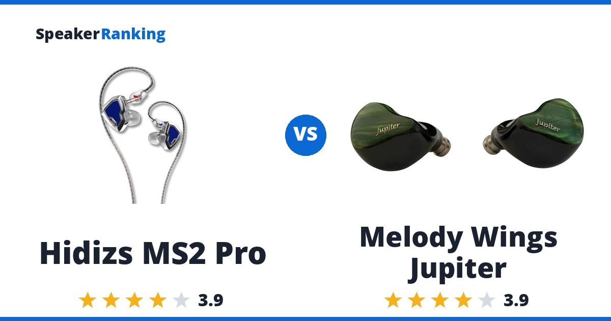 Hidizs MS2 Pro vs Melody Wings Jupiter