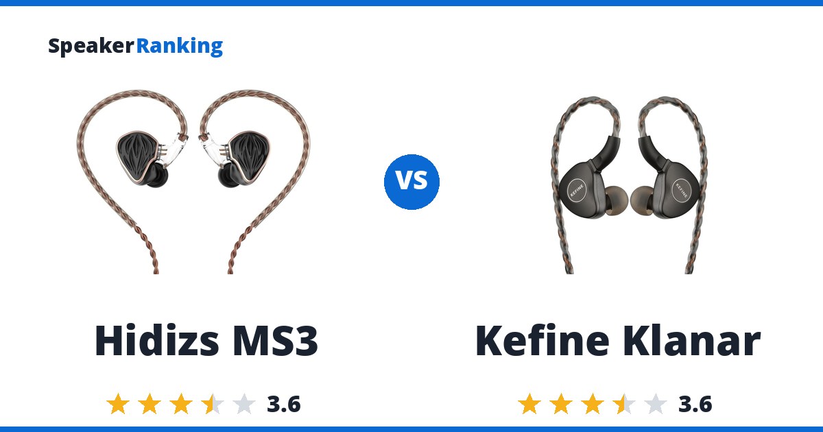 Hidizs MS3 vs Kefine Klanar