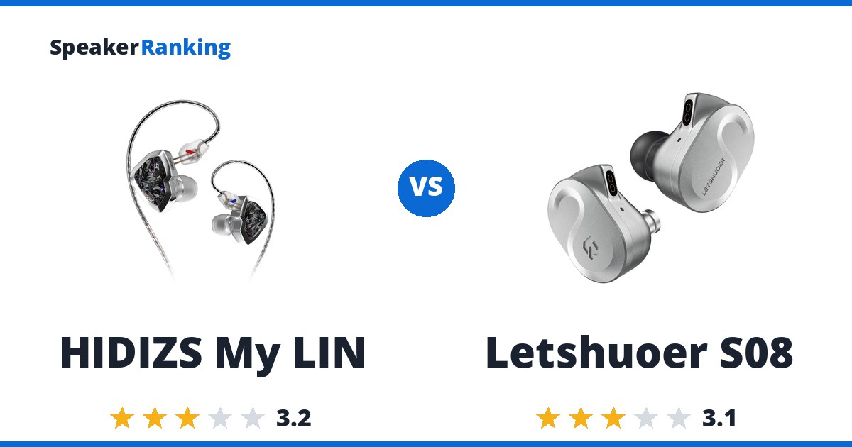 HIDIZS My LIN vs Letshuoer S08