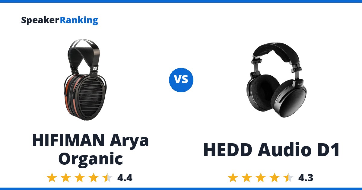 HIFIMAN Arya Organic vs HEDD Audio D1