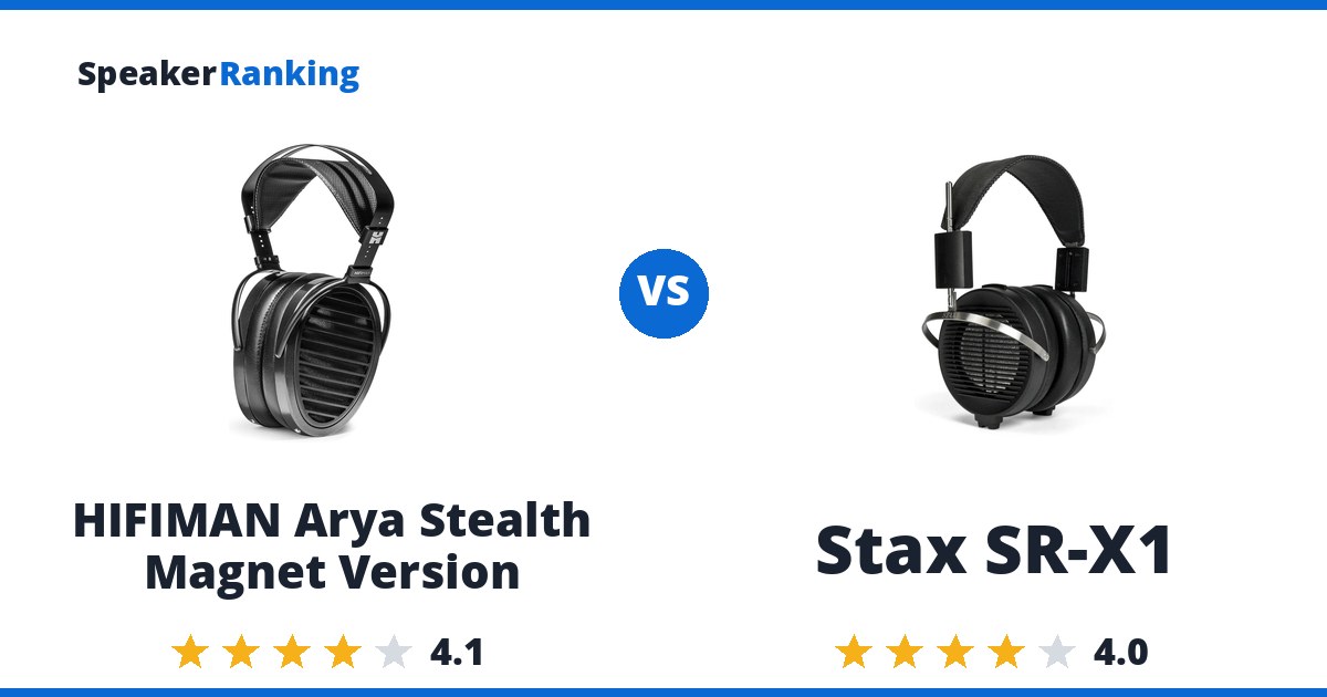 HIFIMAN Arya Stealth Magnet Version vs Stax SR-X1