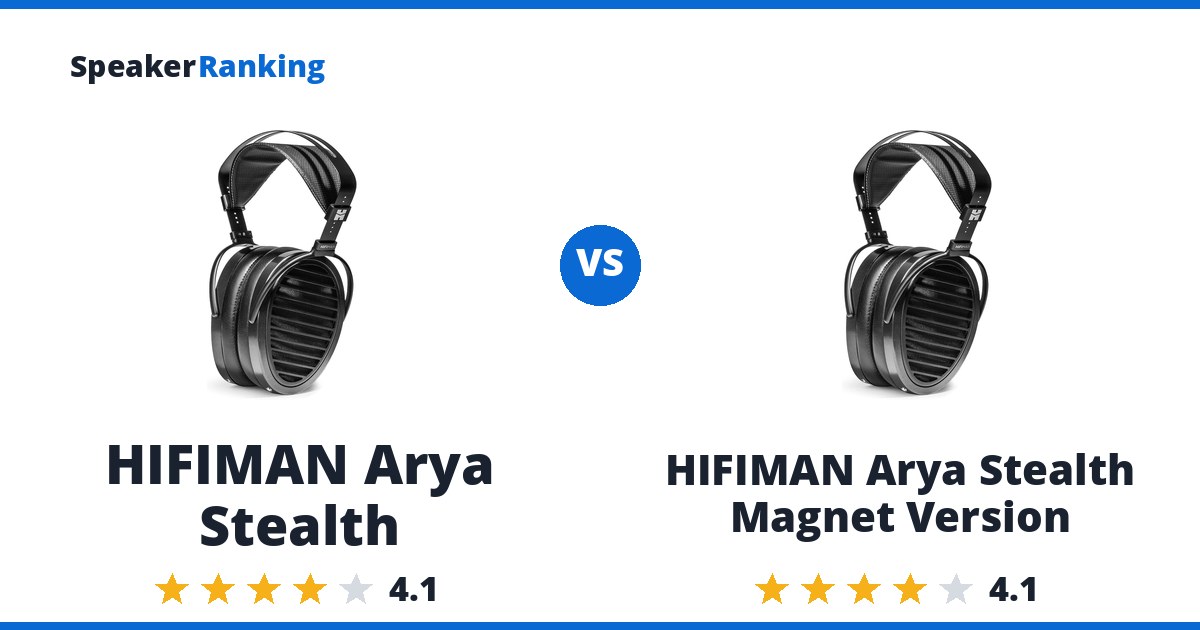HIFIMAN Arya Stealth vs HIFIMAN Arya Stealth Magnet Version