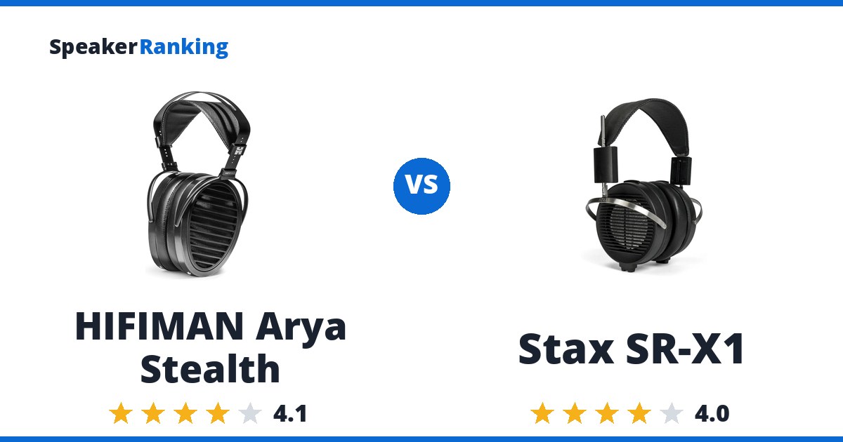HIFIMAN Arya Stealth vs Stax SR-X1